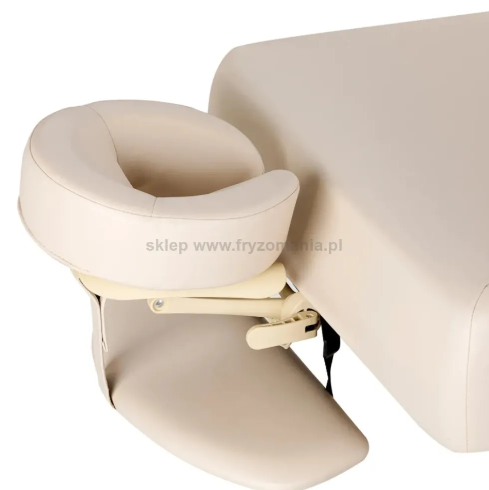 Activ Sillon Siesta Leżanka SPA kosmetyczna, kremowa z jasnobrązową podstawą, dostępna w 48H