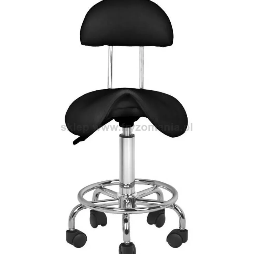 Activ 6001 Taboret kosmetyczny czarny dostępny w 48h