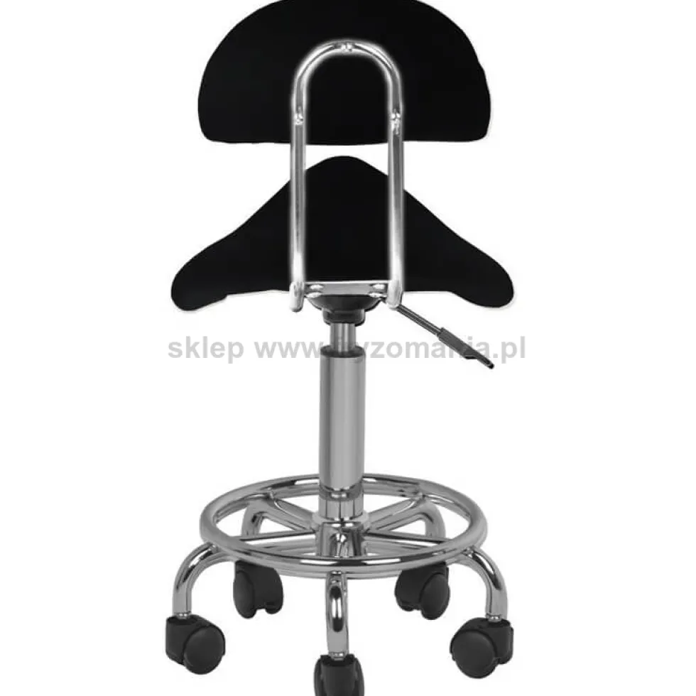 Activ 6001 Taboret kosmetyczny czarny dostępny w 48h