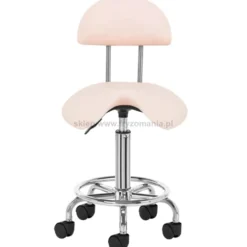 Activ 6001 Taboret kosmetyczny różowy, dostępny w 48H