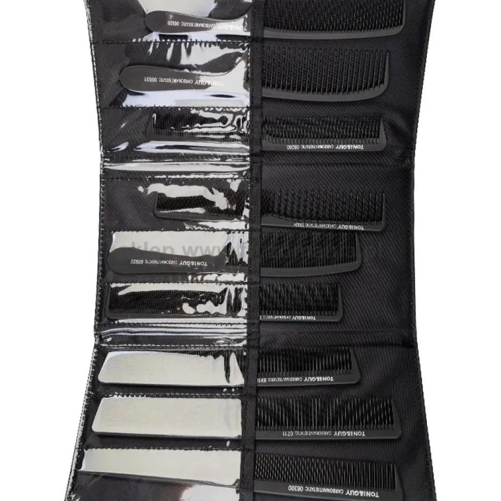 Activ Zestaw grzebieni Toni&Guy Carbon N-20 9 szt.