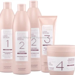 Alfaparf Keratin Therapy Lisse Design, duży zestaw do keratynowego prostowania włosów