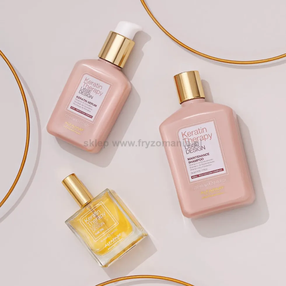 Alfaparf Keratin Therapy Lisse Design szampon po keratynowym prostowaniu włosów 250ml