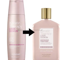 Alfaparf Keratin Therapy Lisse Design zestaw wygładzający włosy szampon i odżywka 2x250ml + olejek 50ml