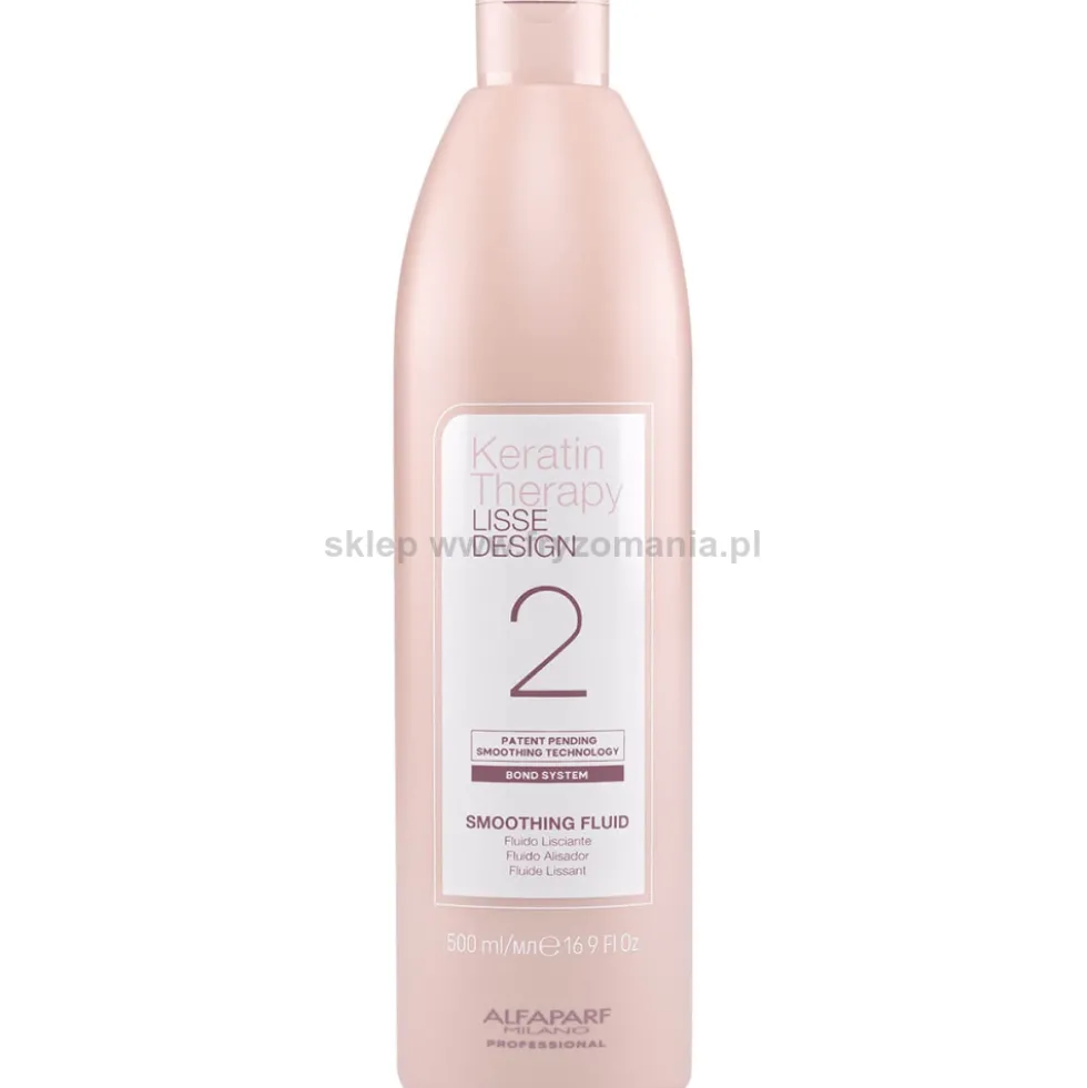 Alfaparf Keratin Therapy Lisse Design 2 Smoothing Fluid wygładzający do włosów 500ml