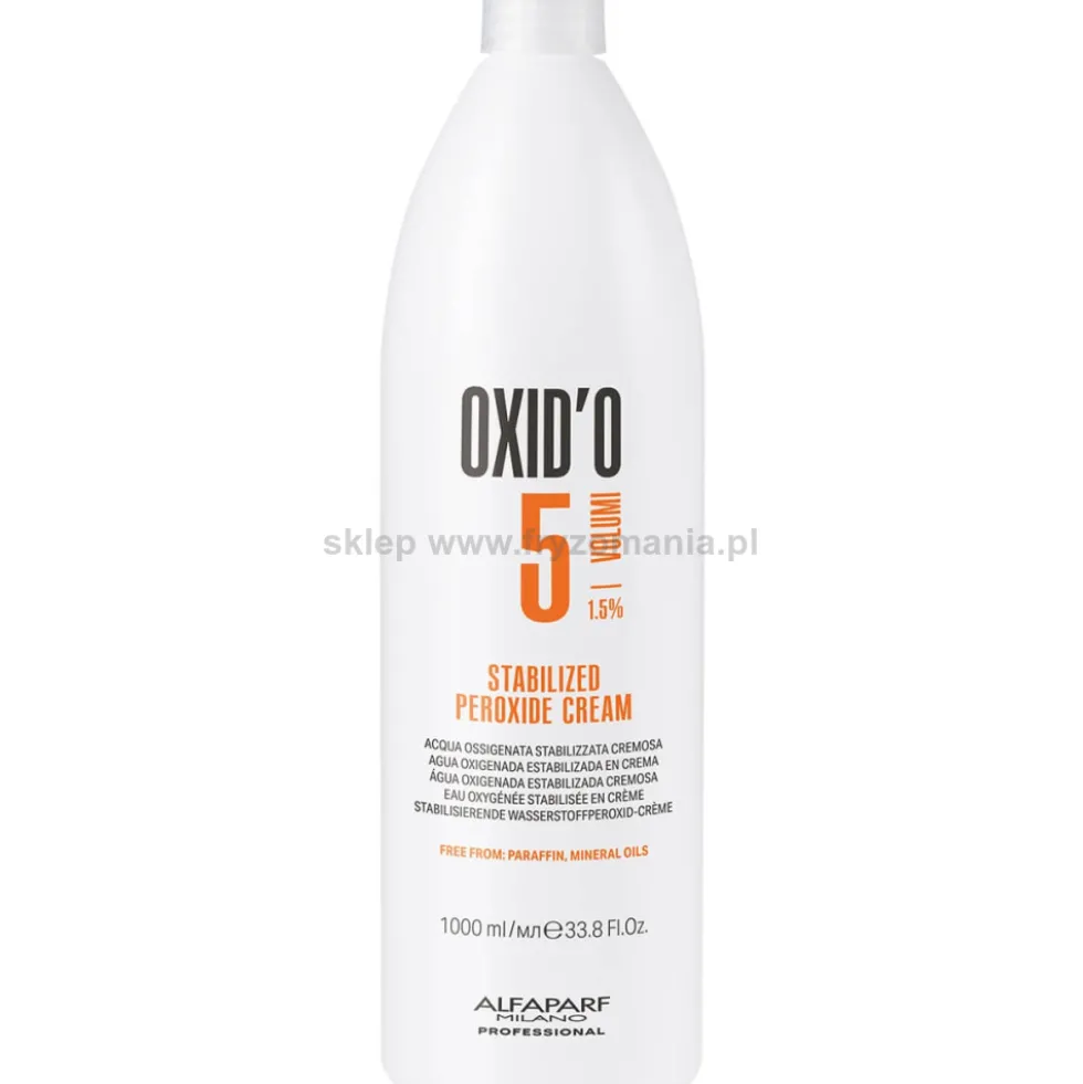 Alfaparf Oxido oxydant, emulsja utleniająca 1,5%, 3%, 6%, 9% lub 12% 1000ml