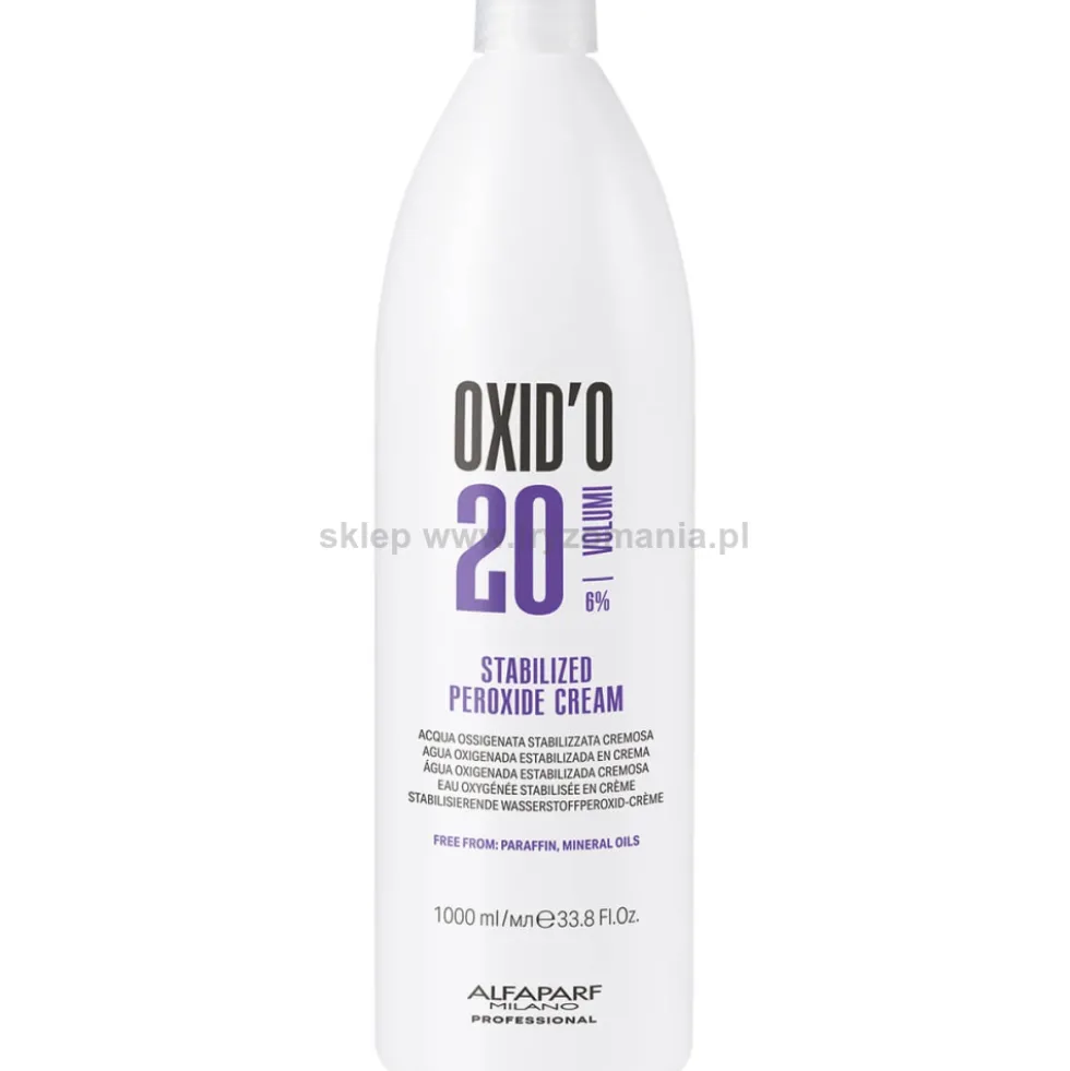 Alfaparf Oxido oxydant, emulsja utleniająca 1,5%, 3%, 6%, 9% lub 12% 1000ml