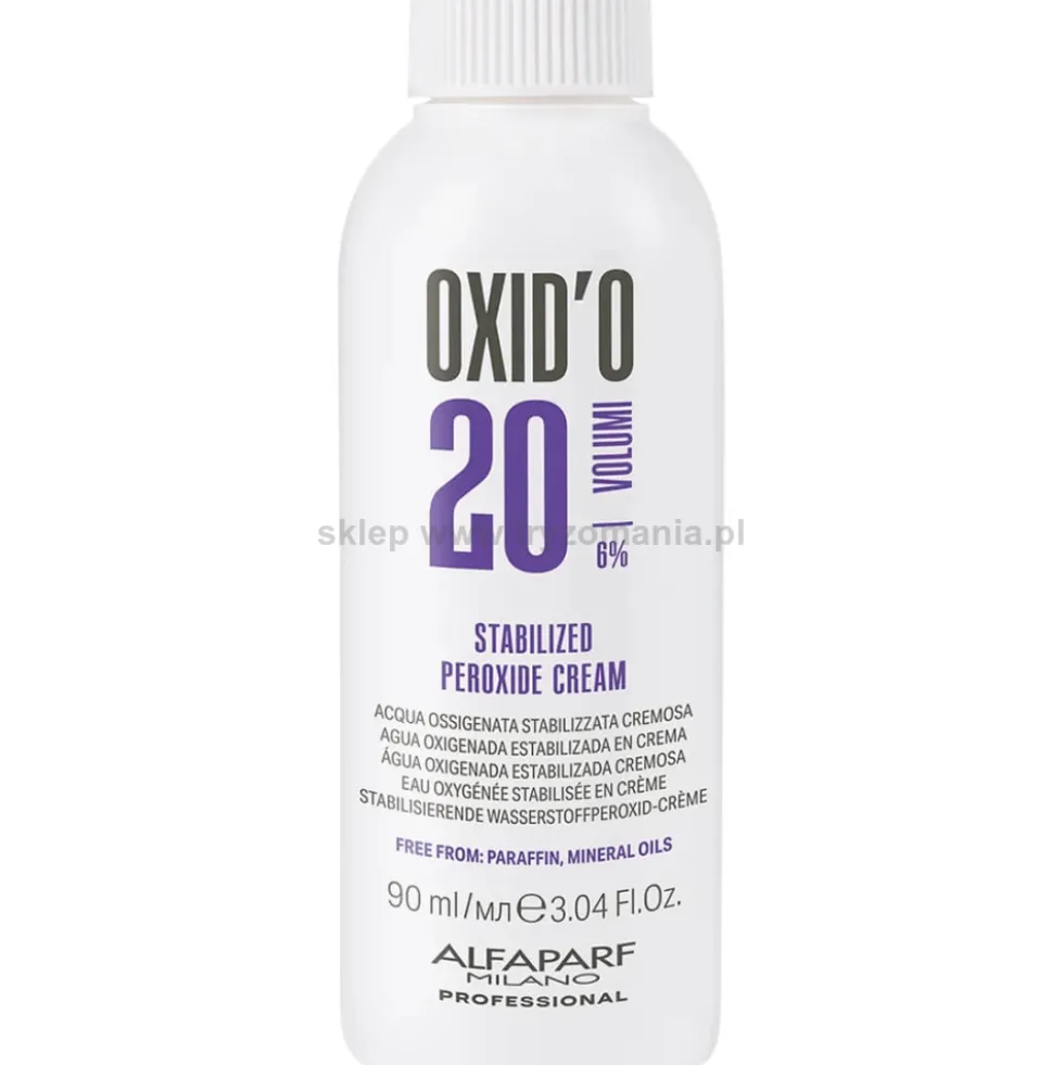 Alfaparf Oxido oxydant, emulsja utleniająca 3%, 6%, 9% lub 12% 90ml