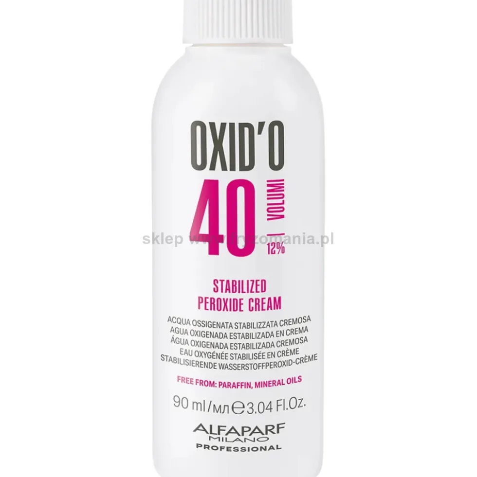 Alfaparf Oxido oxydant, emulsja utleniająca 3%, 6%, 9% lub 12% 90ml