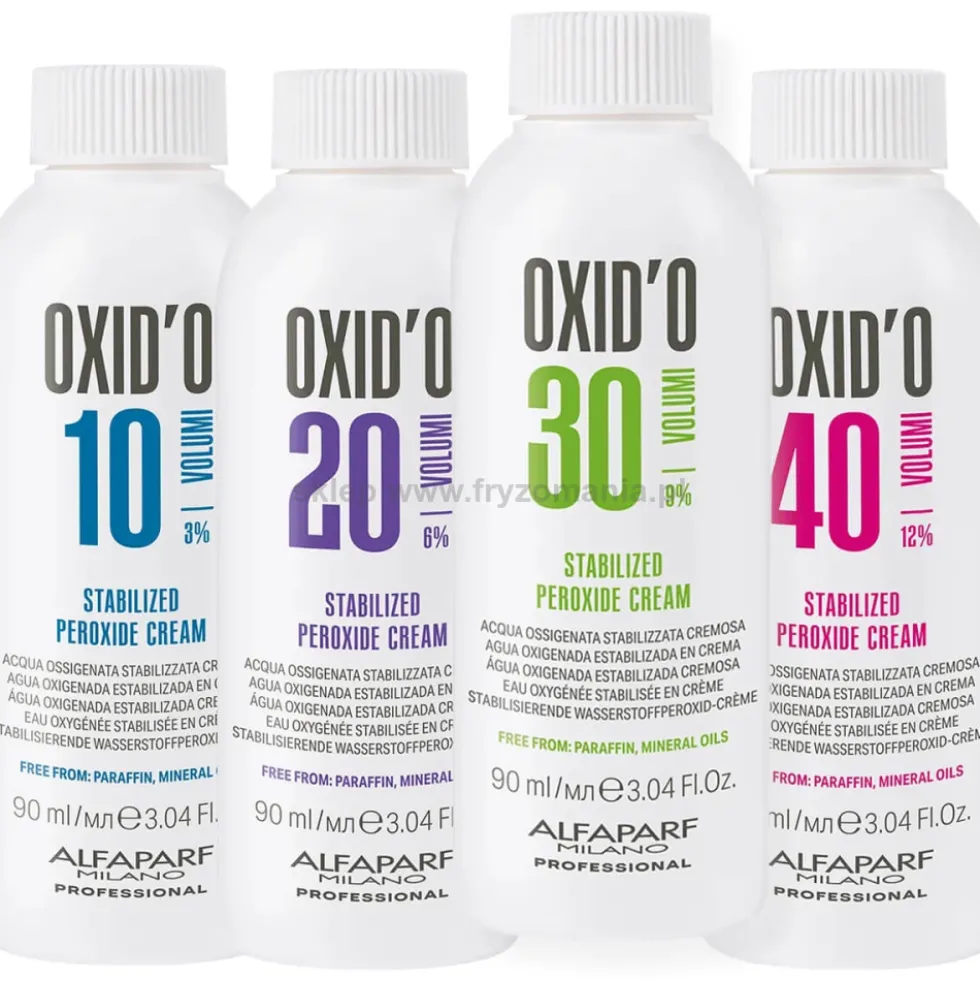 Alfaparf Oxido oxydant, emulsja utleniająca 3%, 6%, 9% lub 12% 90ml