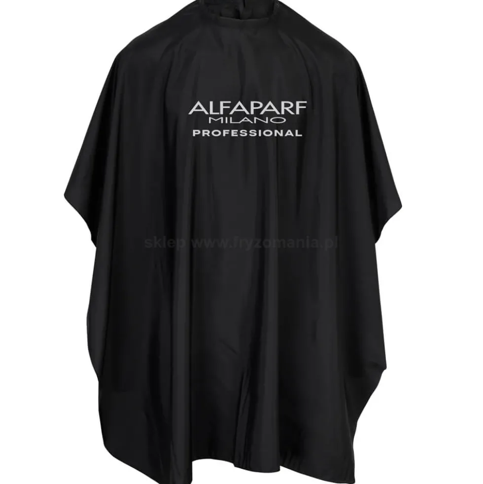 Alfaparf Peleryna fryzjerska, czarna