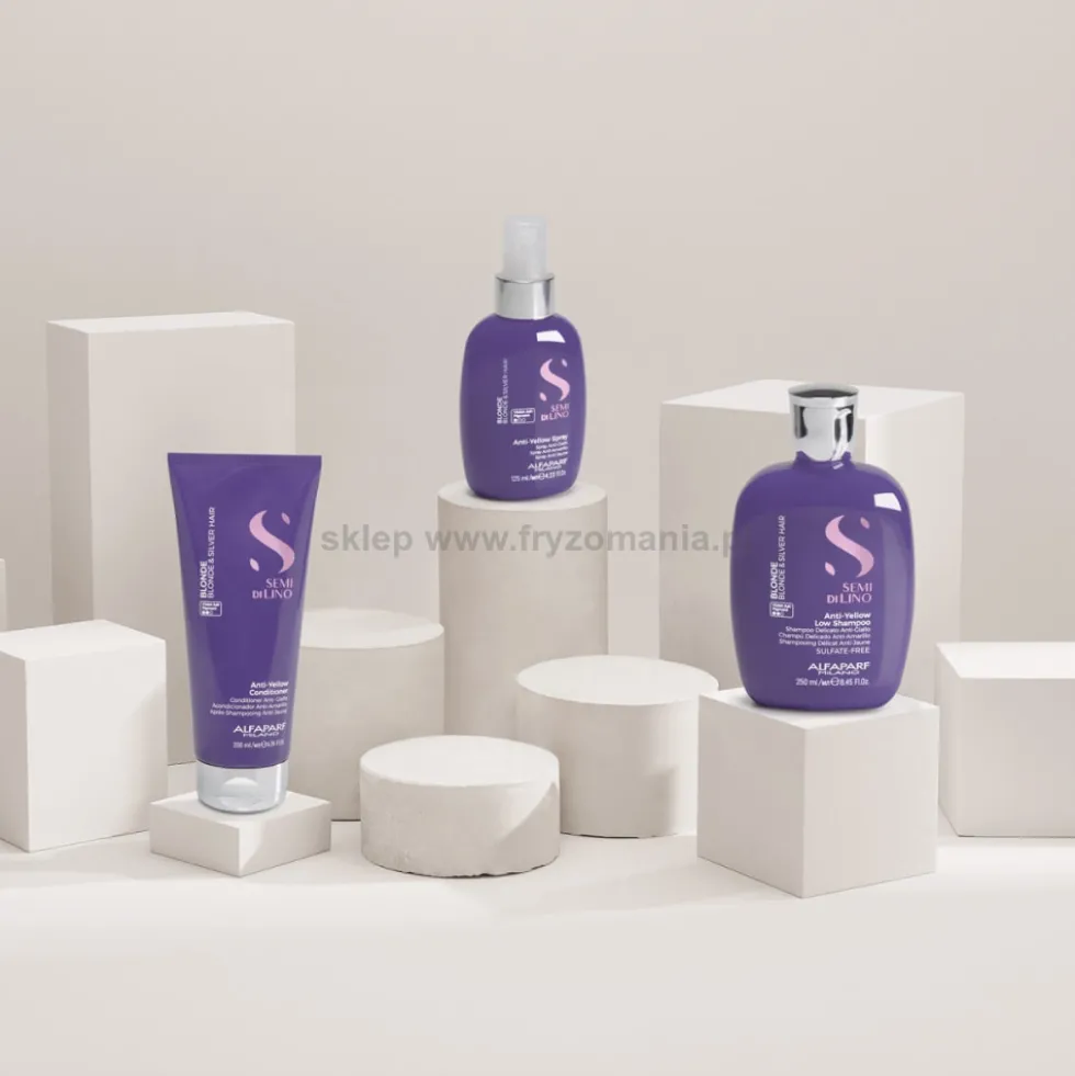 Alfaparf Semi Di Lino Blonde Anti-Yellow Spray do włosów blond i siwych 125ml