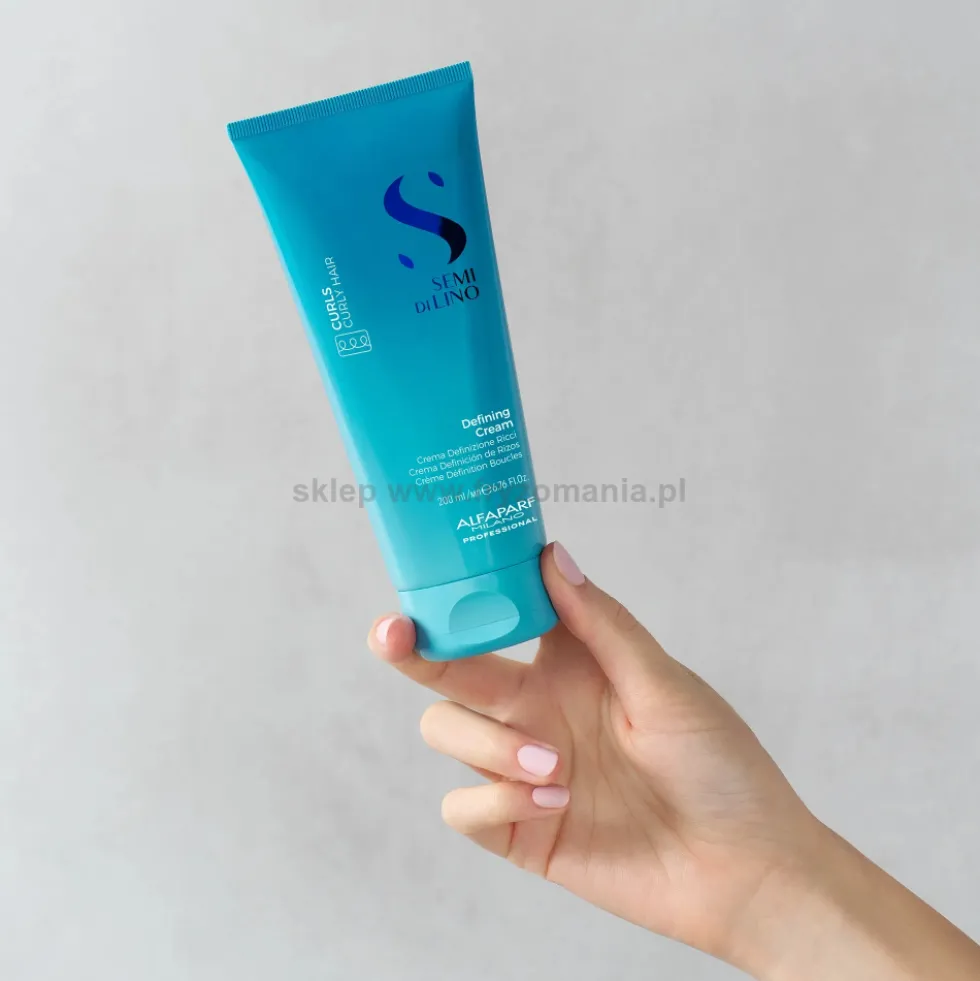 Alfaparf Semi Di Lino Curls Defining Krem do włosów kręconych 200ml