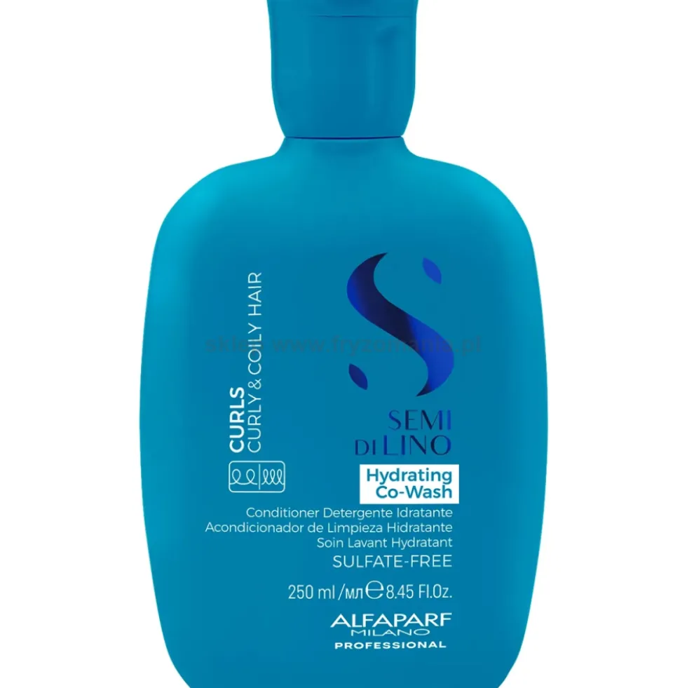 Alfaparf Semi Di Lino Curls Hydrating Co-Wash odżywka nawilżająca i myjąca do włosów kręconych 250ml
