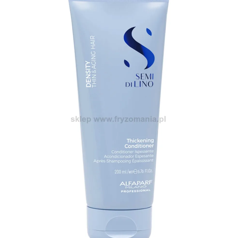Alfaparf Semi Di Lino Density Odżywka do włosów cienkich i starzejących się 200ml