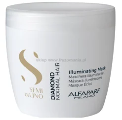 Alfaparf Semi Di Lino DIAMOND maska rozświetlająca do włosów normalnych 500ml