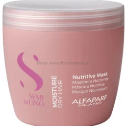 Alfaparf Semi Di Lino Moisture zestaw nawilżający włosy szampon 1000ml i maska 500ml