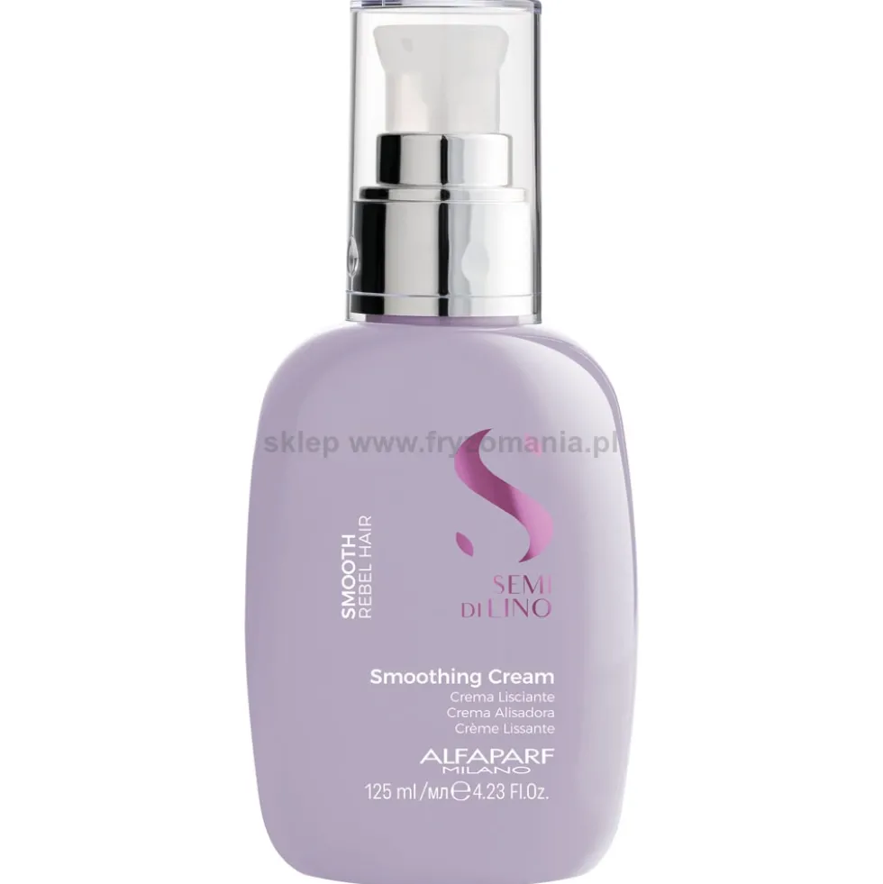 Alfaparf Semi Di Lino Smooth Krem wygładzający do włosów niezdyscyplinowanych 125ml
