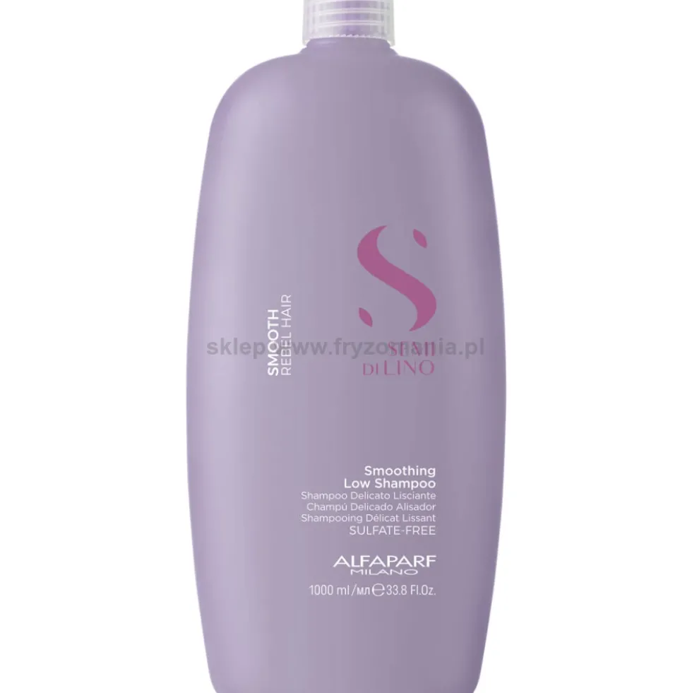 Alfaparf Semi Di Lino Smooth Szampon wygładzający do włosów niezdyscyplinowanych 1000ml