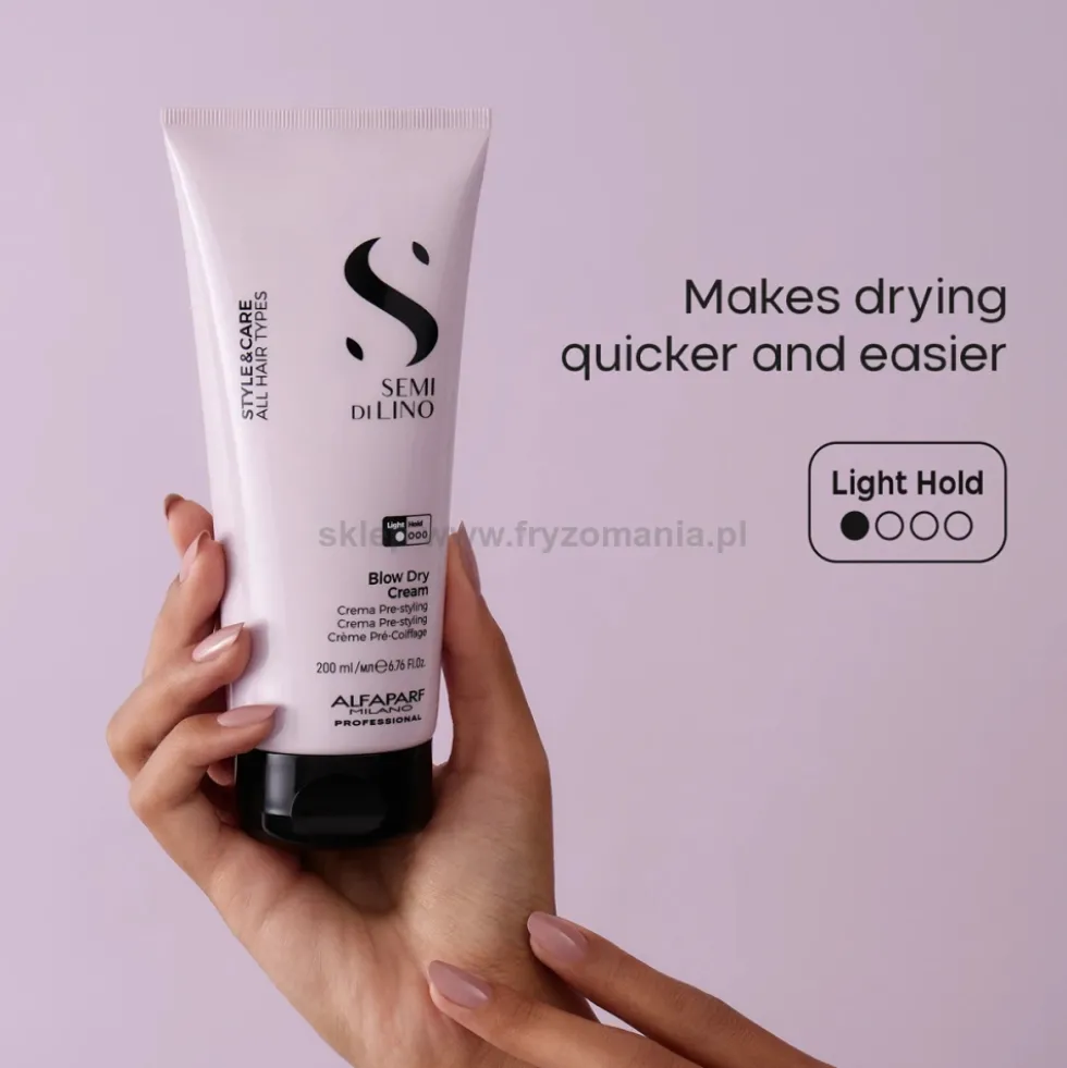 Alfaparf Semi Di Lino Style&Care Blow Dry Krem do suszenia włosów, ułatwiający rozczesywanie 200ml