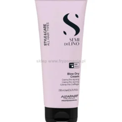 Alfaparf Semi Di Lino Style&Care Blow Dry Krem do suszenia włosów, ułatwiający rozczesywanie 200ml