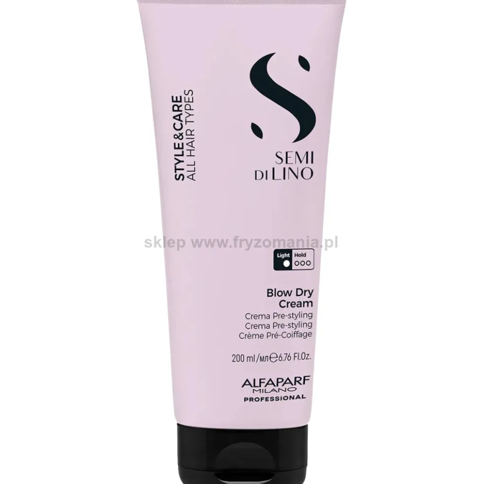 Alfaparf Semi Di Lino Style&Care Blow Dry Krem do suszenia włosów, ułatwiający rozczesywanie 200ml
