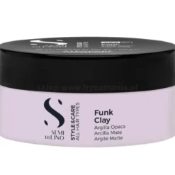Alfaparf Semi Di Lino Style&Care Funky Pasta do układania włosów, matowa 90ml