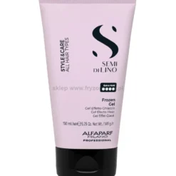 Alfaparf Semi Di Lino Style&Care Frozen Żel do stylizacji włosów, bardzo mocny 150ml