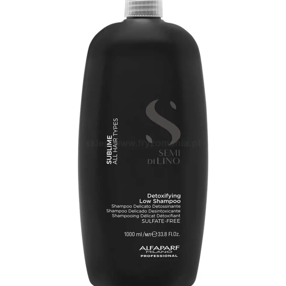 Alfaparf Semi Di Lino Sublime Detoxifying Szampon oczyszczający do włosów 1000ml