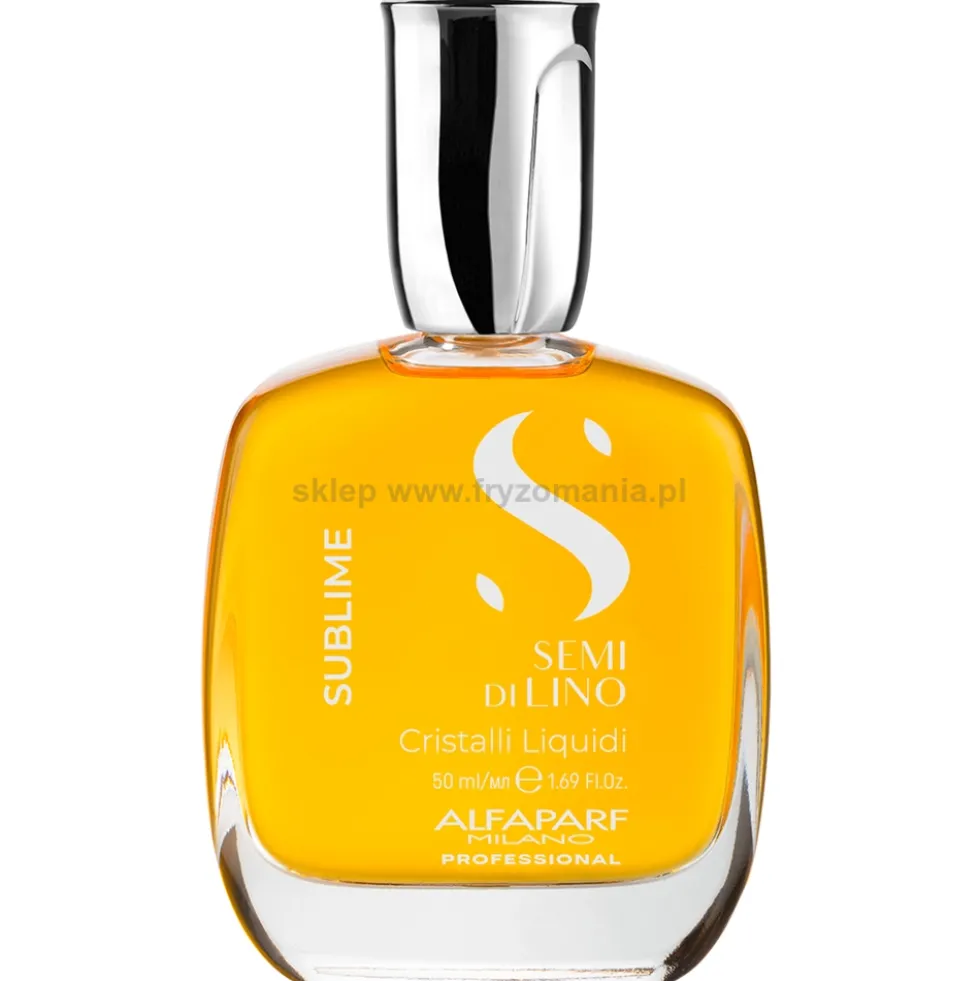 Alfaparf Semi Di Lino SUBLIME Cristalli Liquidi Serum rozświetlające do włosów 50ml