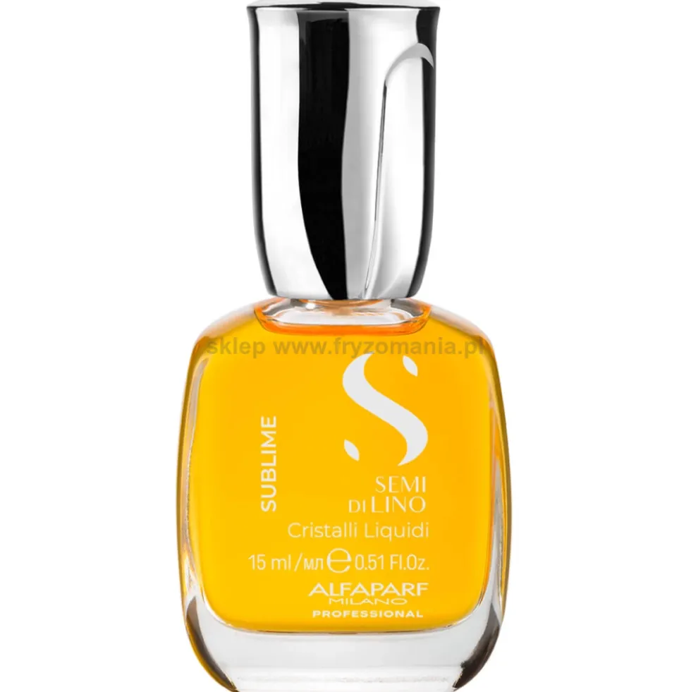 Alfaparf Semi Di Lino SUBLIME Cristalli Liquidi Serum rozświetlające do włosów 15ml