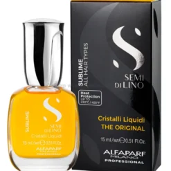Alfaparf Semi Di Lino SUBLIME Cristalli Liquidi Serum rozświetlające do włosów 15ml