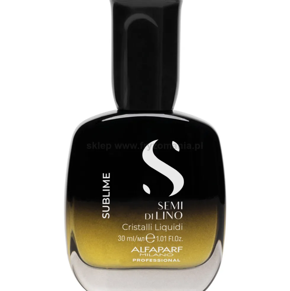 Alfaparf Semi Di Lino SUBLIME Cristalli Liquidi Limited Serum rozświetlające do włosów 30ml