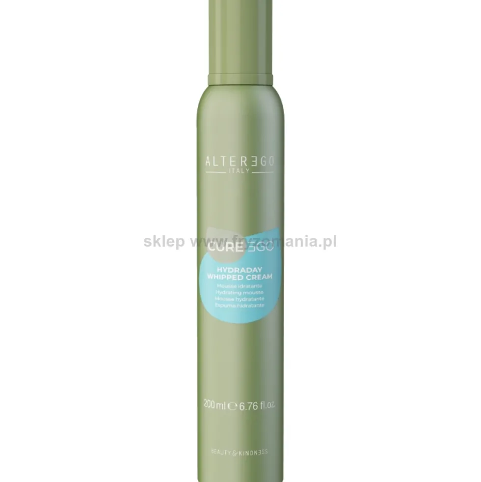 Alter Ego CureEgo Hydraday Whipped Cream Pianka nawilżająca do włosów przesuszonych i matowych 200ml