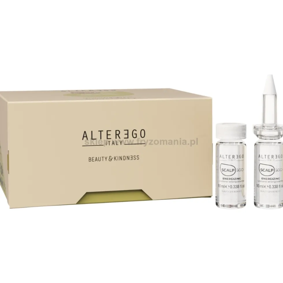 Alter Ego ScalpEgo Energizing Lotion, ampułki wzmacniające do włosów 12x10ml