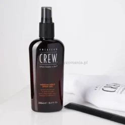 American Crew Medium Hold Spray do stylizacji włosów, średnie utrwalenie 200ml