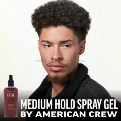 American Crew Medium Hold Spray do stylizacji włosów, średnie utrwalenie 200ml