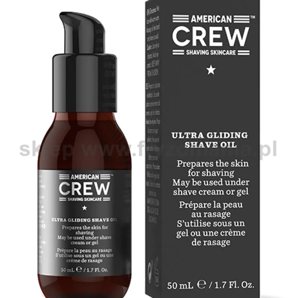 American Crew Ultra Gliding Shave Oil nawilżający olejek do golenia 50ml