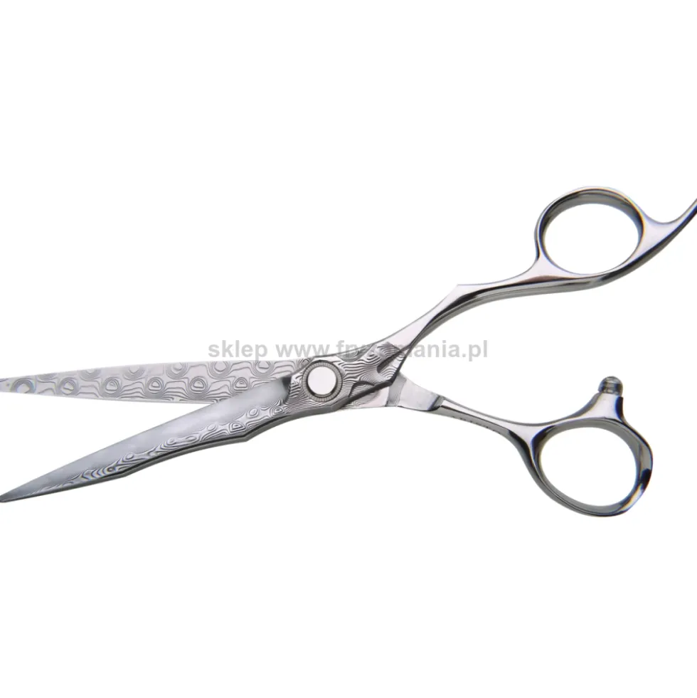 Aristo Diamond D9 Damascus Offset Nożyczki fryzjerskie 6.25"