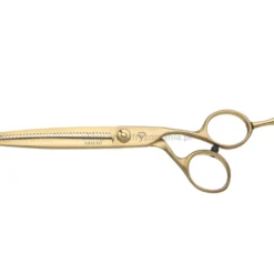 Aristo Diamond D5 Ergo-Flow Gold Matt Offset Degażówki fryzjerskie 6.0" 35T