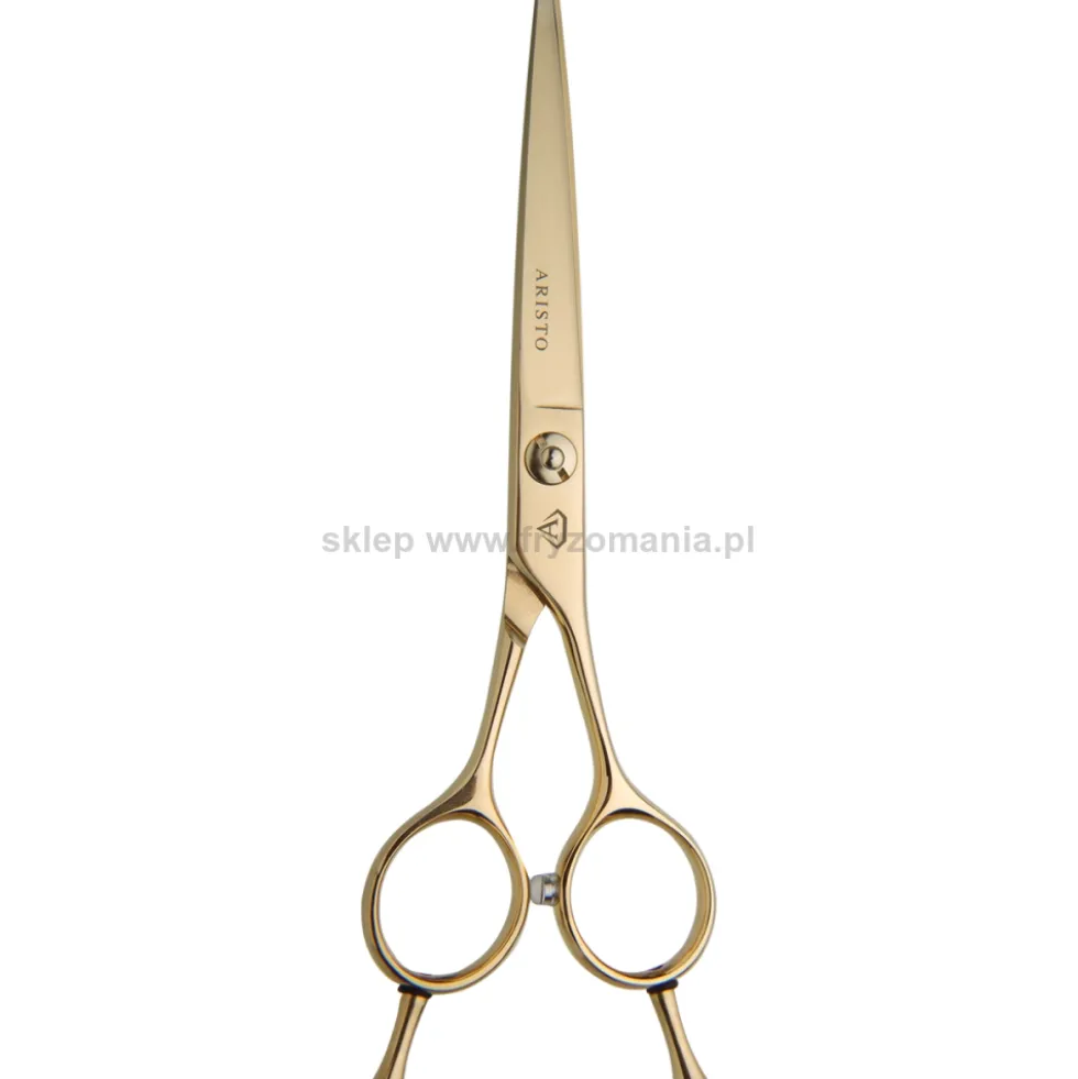 Aristo Diamond D3 Sato Classic Gold Nożyczki fryzjerskie z mikroząbkami 6.0", 6.5", 7.0"