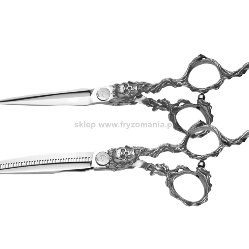 Aristo Diamond D7 Skull-Cut - zestaw nożyczki fryzjerskie 6.0" + degażówki 6.0" 35T