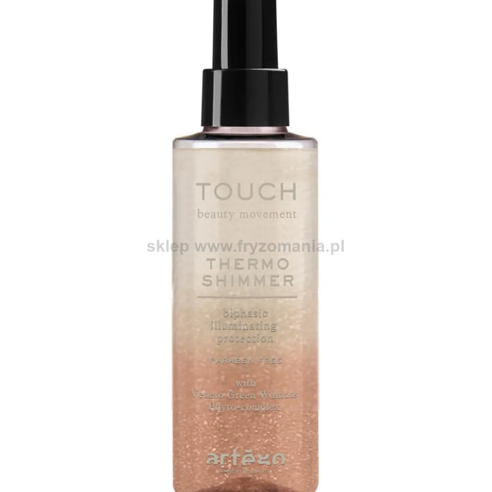 Artego Touch Thermo Shimmer, spray dwufazowy termoochronny do włosów 150ml