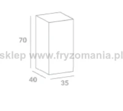 Ayala AMELIA szafka fryzjerska
