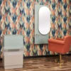 Ayala Art Deco Slim Konsoleta fryzjerska, płyta A