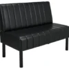 Ayala Barber Andy Sofa do poczekalni fryzjerskiej czarna, dostępna w 48h