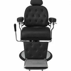 Ayala Barber Jazz Fotel barberski czarny matowy, dostępny w 48h