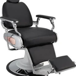 Ayala Barber Tiger Fotel barberski czarny dostępny w 48h