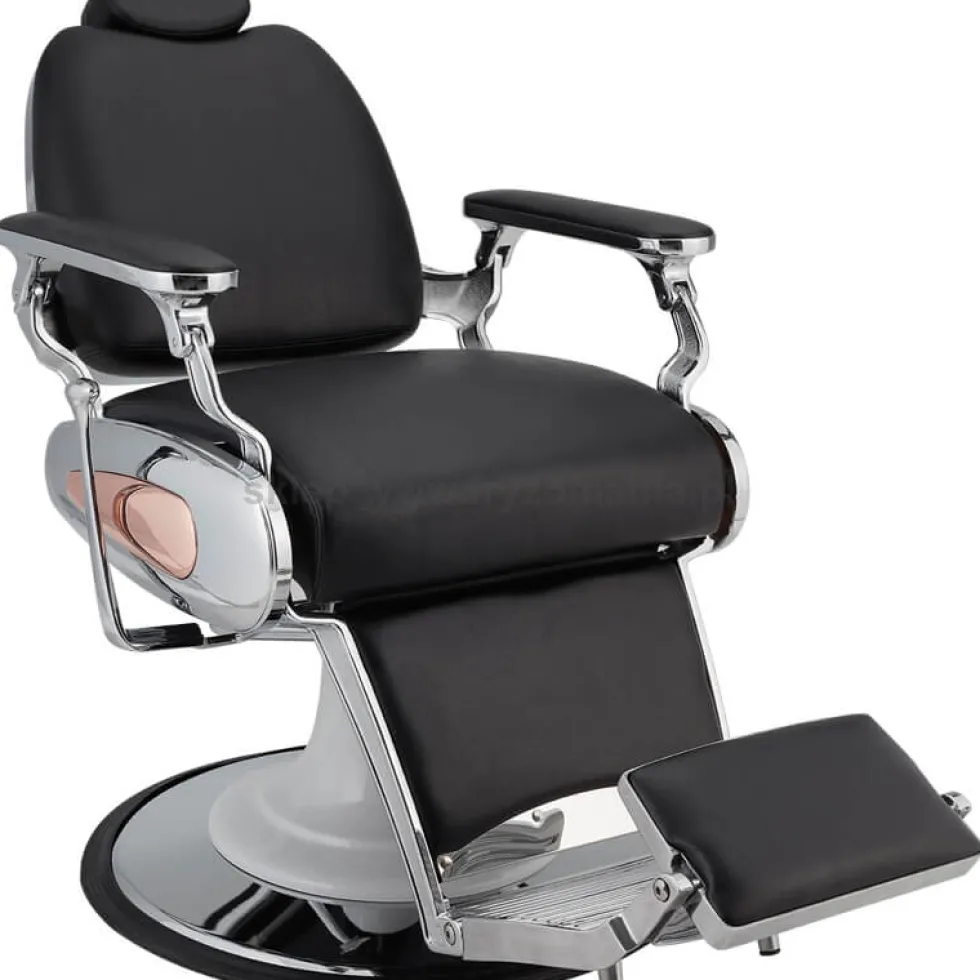 Ayala Barber Tiger Fotel barberski czarny dostępny w 48h