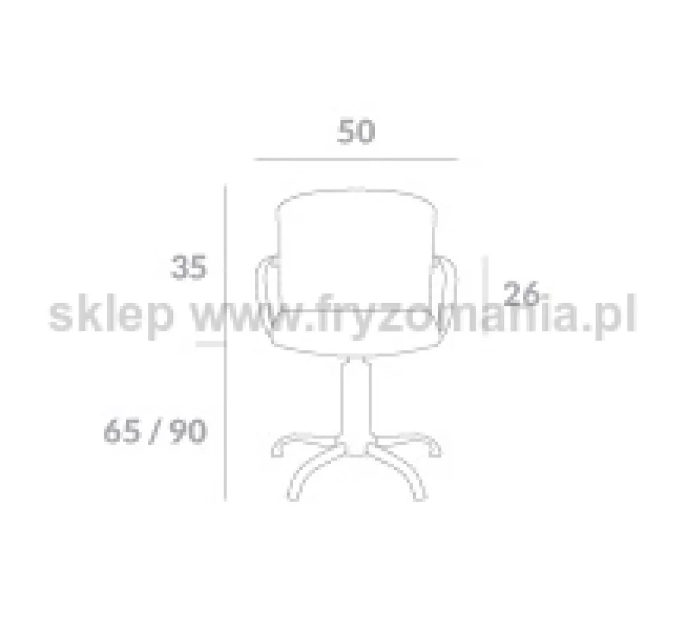 Ayala KID fotel fryzjerski dziecięcy